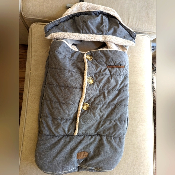 JJ Cole Bundle Me Winter Baby Car Seat Cover and Bunting Bag - Picture 1 of 2